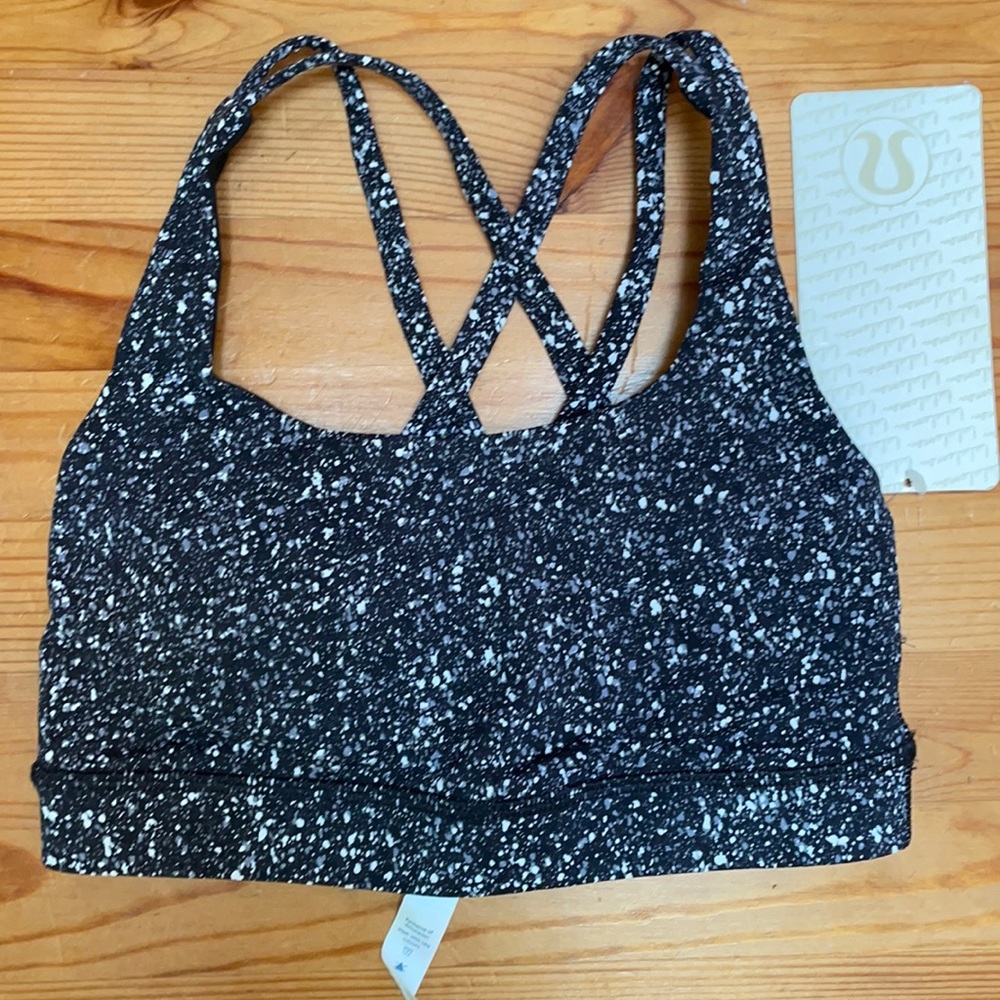 Lululemon Energy bra in size 2 .